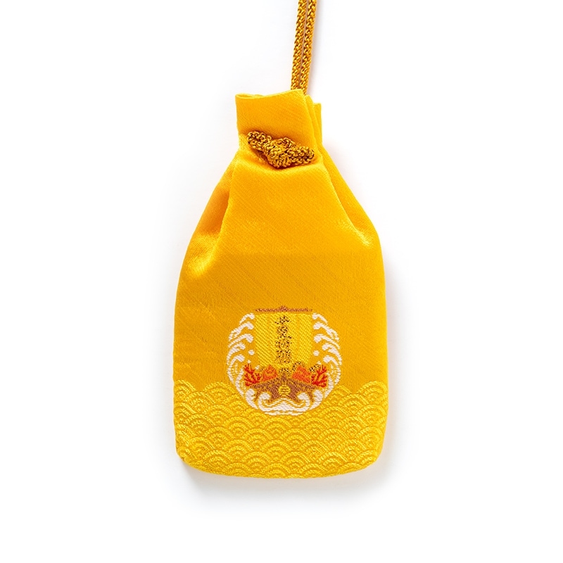 金運・財運　印鑑入れお守り（大） 実印サイズ 万事融通・見通しの良い千里将願帆宝船刺繍入り　神社で祈願・祓い清め済み