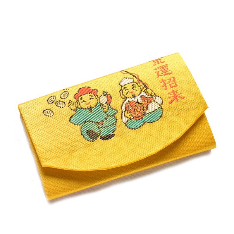 金運・財運 カード入れ二福神お守り カード10枚可｜白崎八幡宮