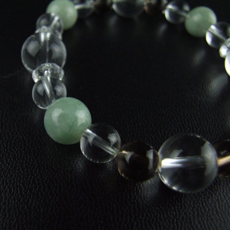 ビジネスの成功と繁栄を呼び込むブレスレット♪☆メンズ☆【ジェイド