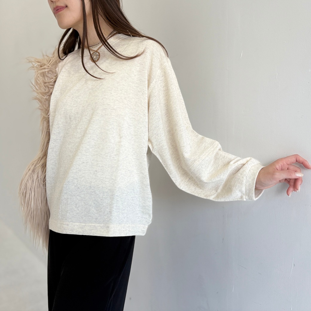 美品 マカフィー ブロックチェック フレンチリネンワイドスリーブプルオーバー 美品 マカフィー ブロックチェック フレンチリネンワイド