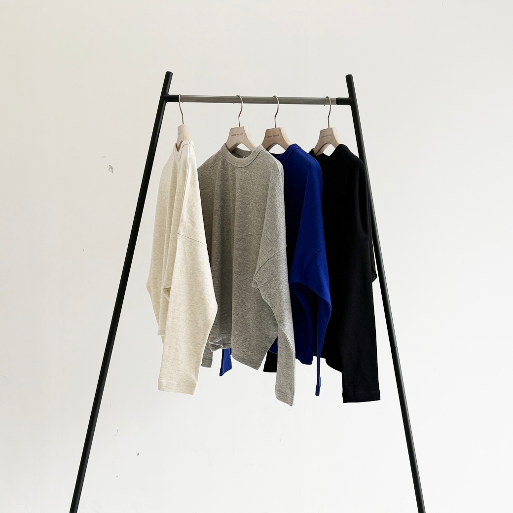 French Terry ガーゼ ドルマンスリーブ プルオーバー