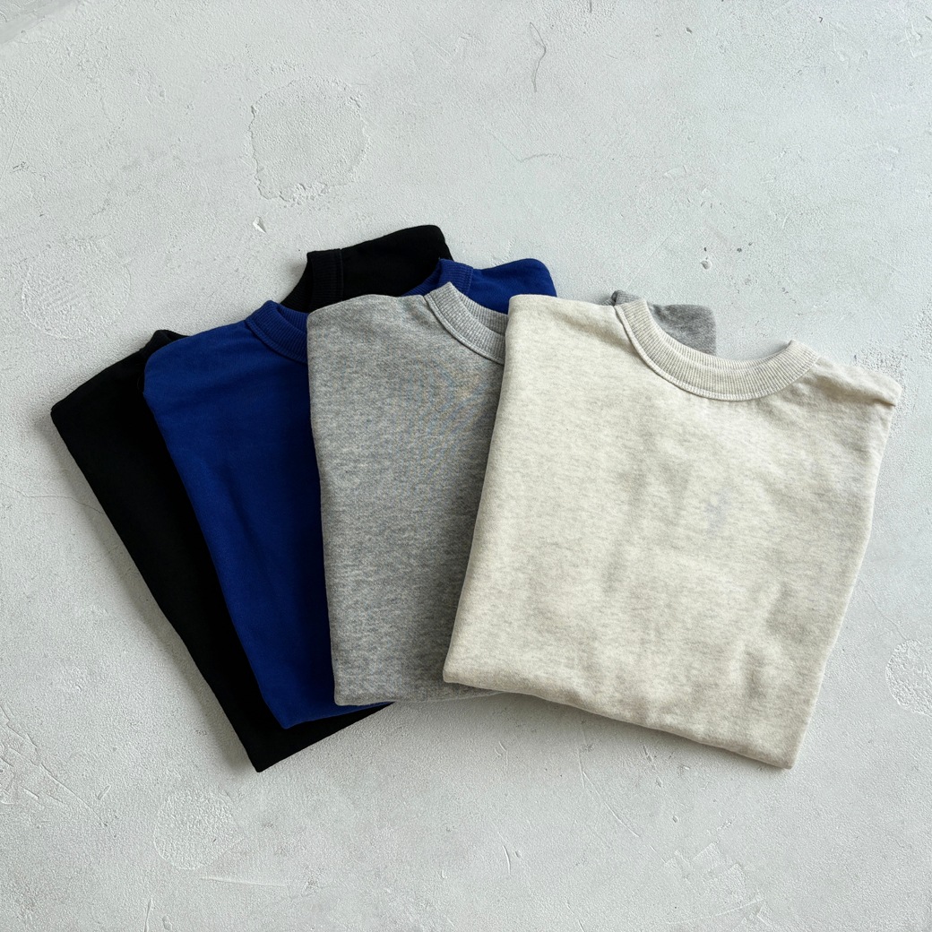 French Terry ガーゼ ドルマンスリーブ プルオーバー