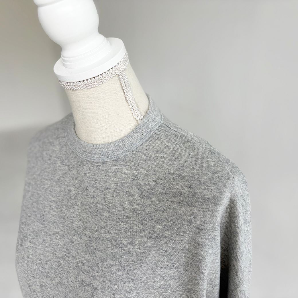 French Terry ガーゼ ドルマンスリーブ プルオーバー