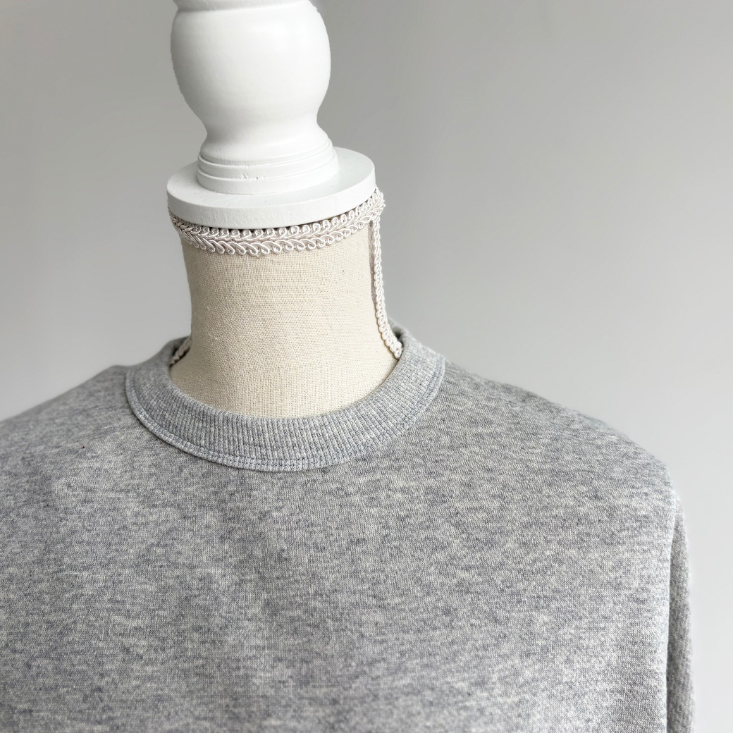 French Terry ガーゼ ドルマンスリーブ プルオーバー