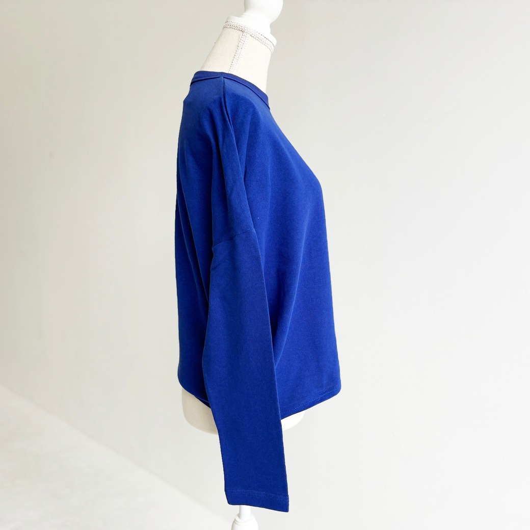 French Terry ガーゼ ドルマンスリーブ プルオーバー