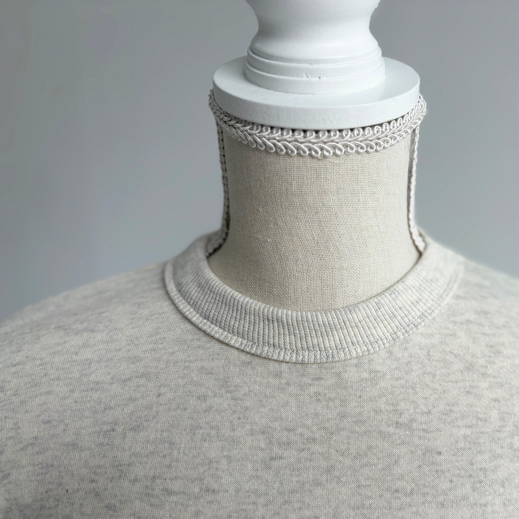 French Terry ガーゼ ドルマンスリーブ プルオーバー