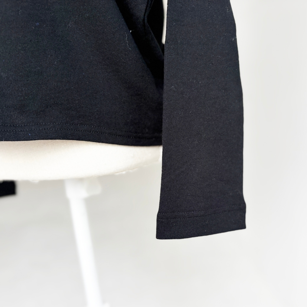 French Terry ガーゼ ドルマンスリーブ プルオーバー