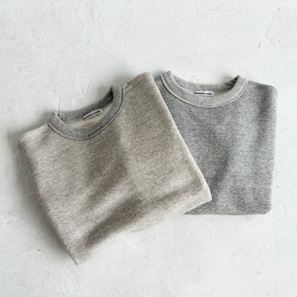 French Terry リヨセル混 ショートレングス プルオーバー