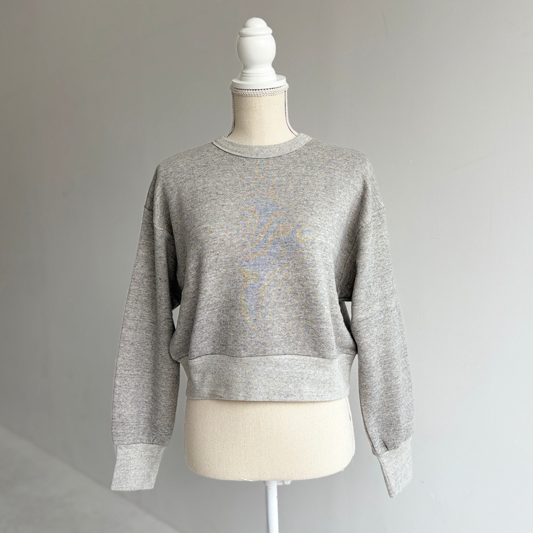 French Terry リヨセル混 ショートレングス プルオーバー