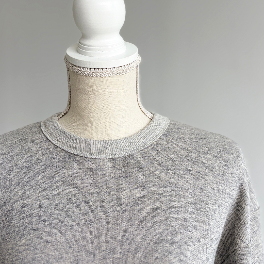 French Terry リヨセル混 ショートレングス プルオーバー