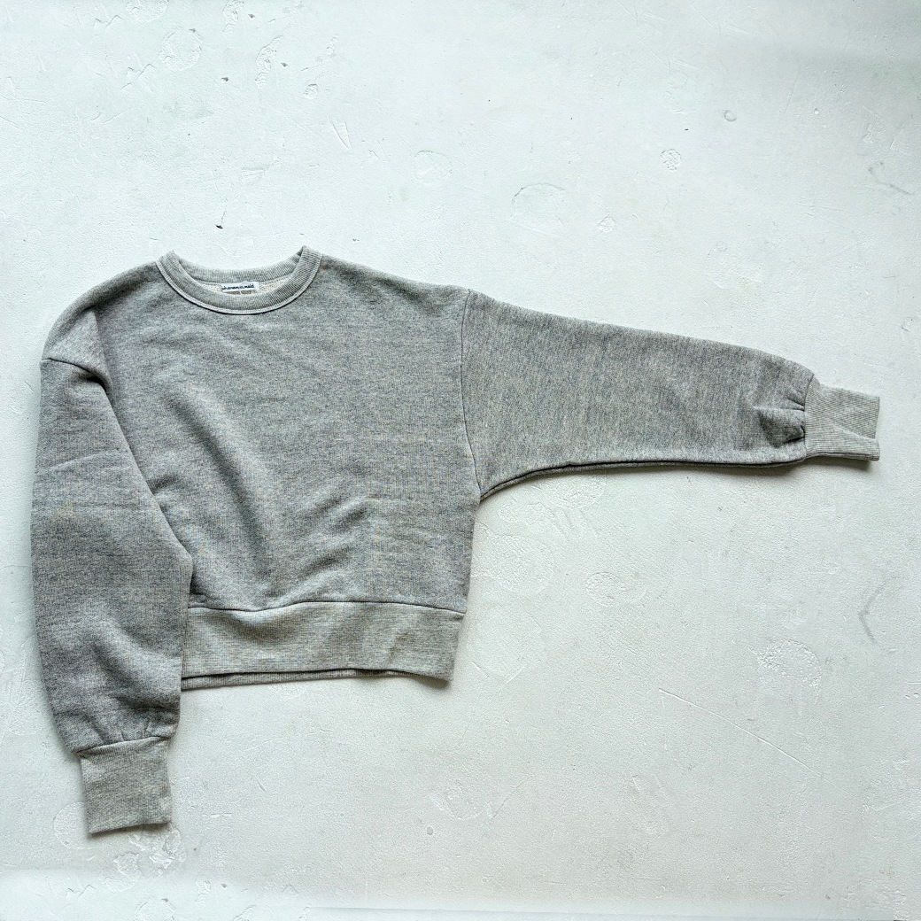 French Terry リヨセル混 ショートレングス プルオーバー