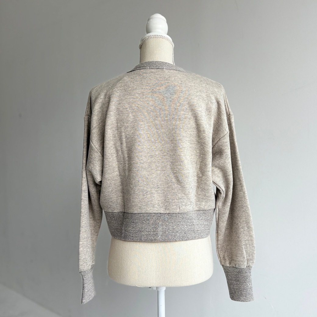 French Terry リヨセル混 ショートレングス プルオーバー