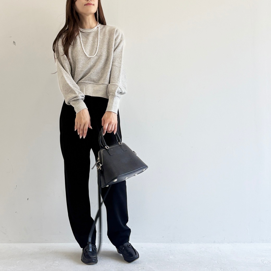 French Terry リヨセル混 ショートレングス プルオーバー