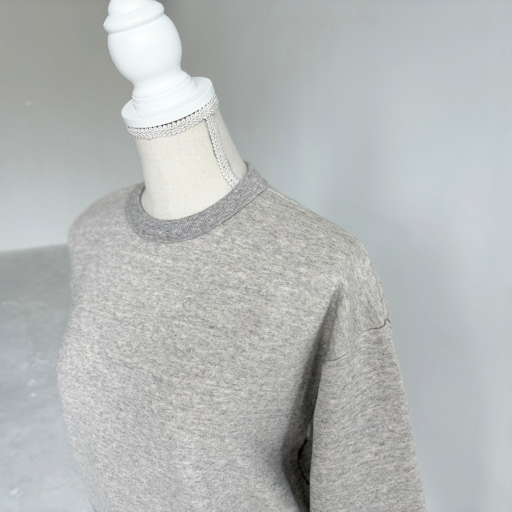 French Terry リヨセル混 ショートレングス プルオーバー