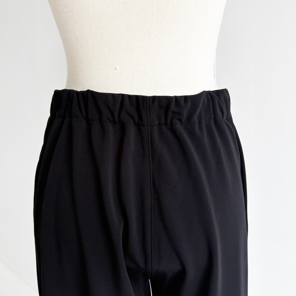 ゼロ-グポンチ＿ウエストゴム&紐ストレートパンツ