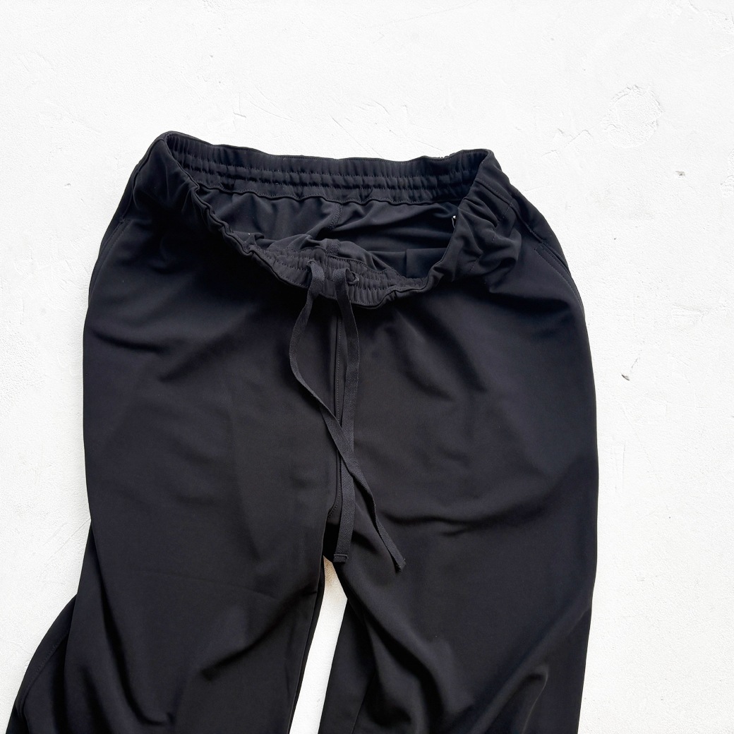 ゼロ-グポンチ＿ウエストゴム&紐ストレートパンツ