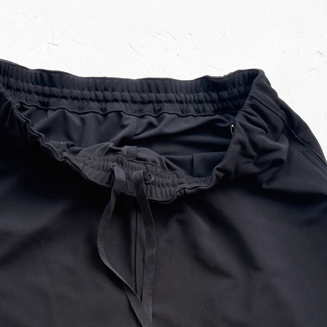 ゼロ-グポンチ＿ウエストゴム&紐ストレートパンツ