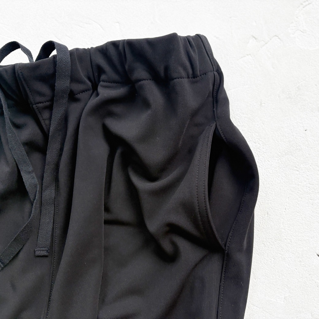 ゼロ-グポンチ＿ウエストゴム&紐ストレートパンツ