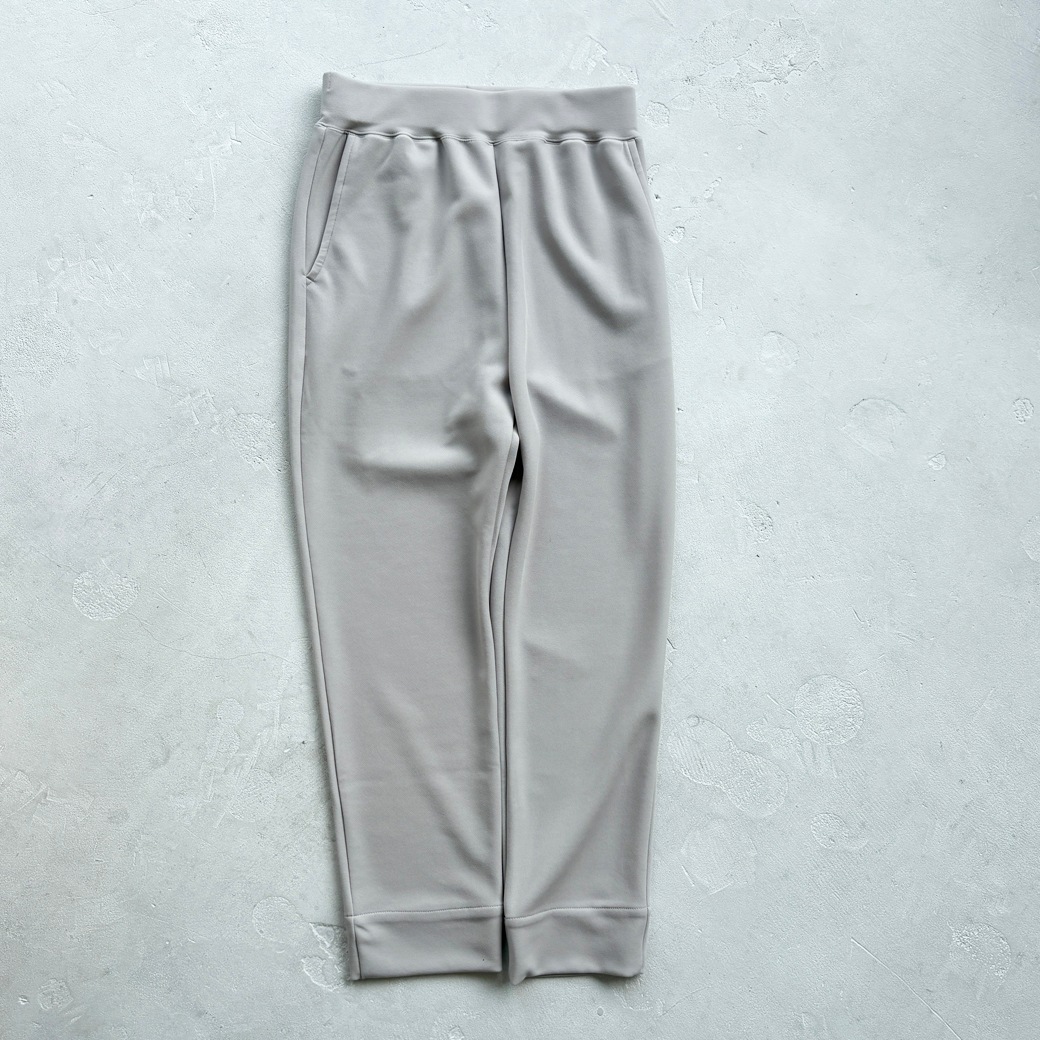 2重織ストレッチジャージ＿テイパードパンツ【セットアップ対応】