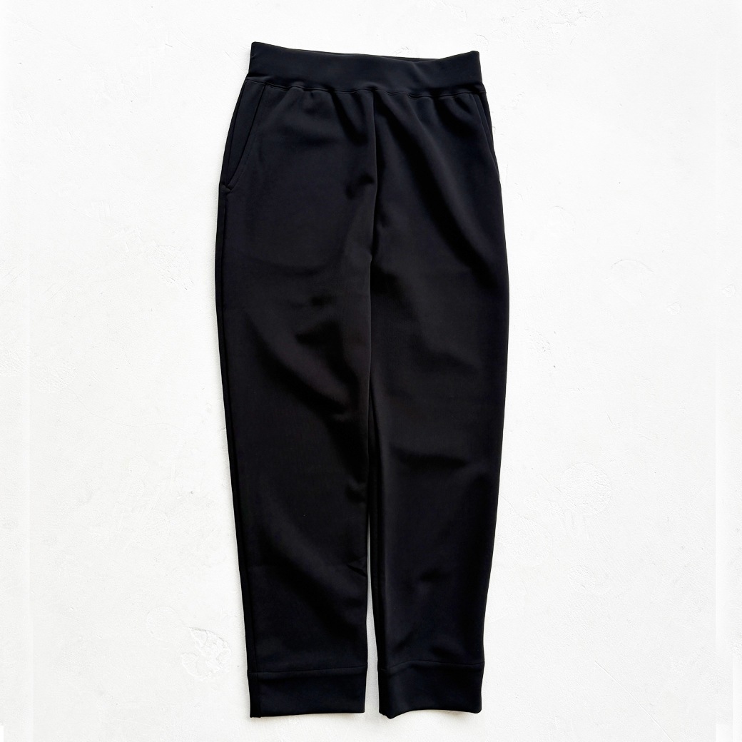 2重織ストレッチジャージ＿テイパードパンツ【セットアップ対応】