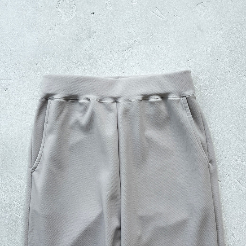 2重織ストレッチジャージ＿テイパードパンツ【セットアップ対応】