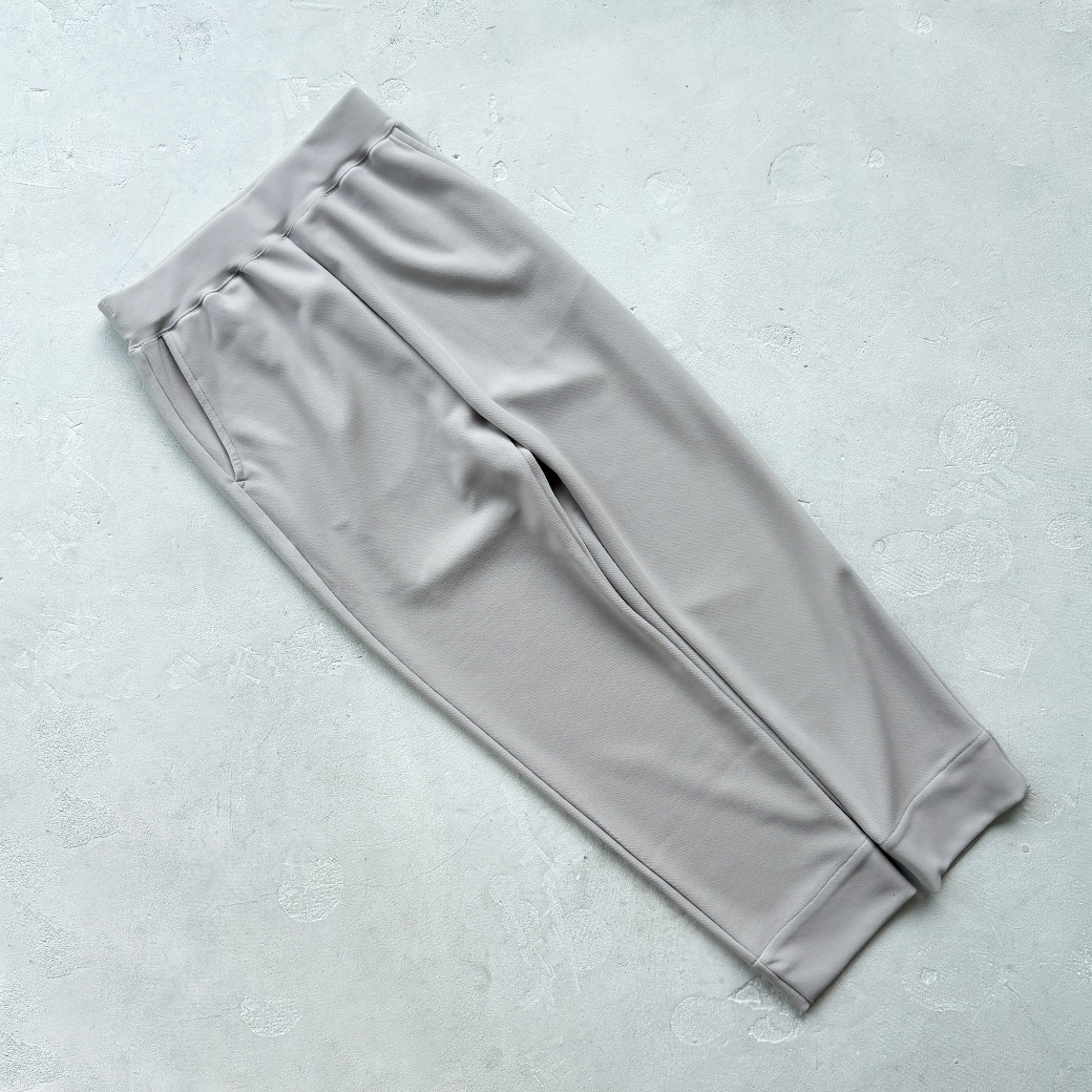 2重織ストレッチジャージ＿テイパードパンツ【セットアップ対応】