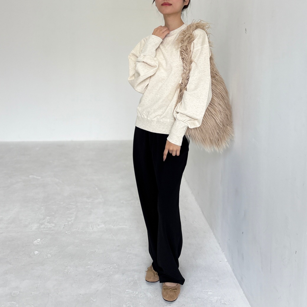 French Terry 30/10 Vガゼットトレーナー