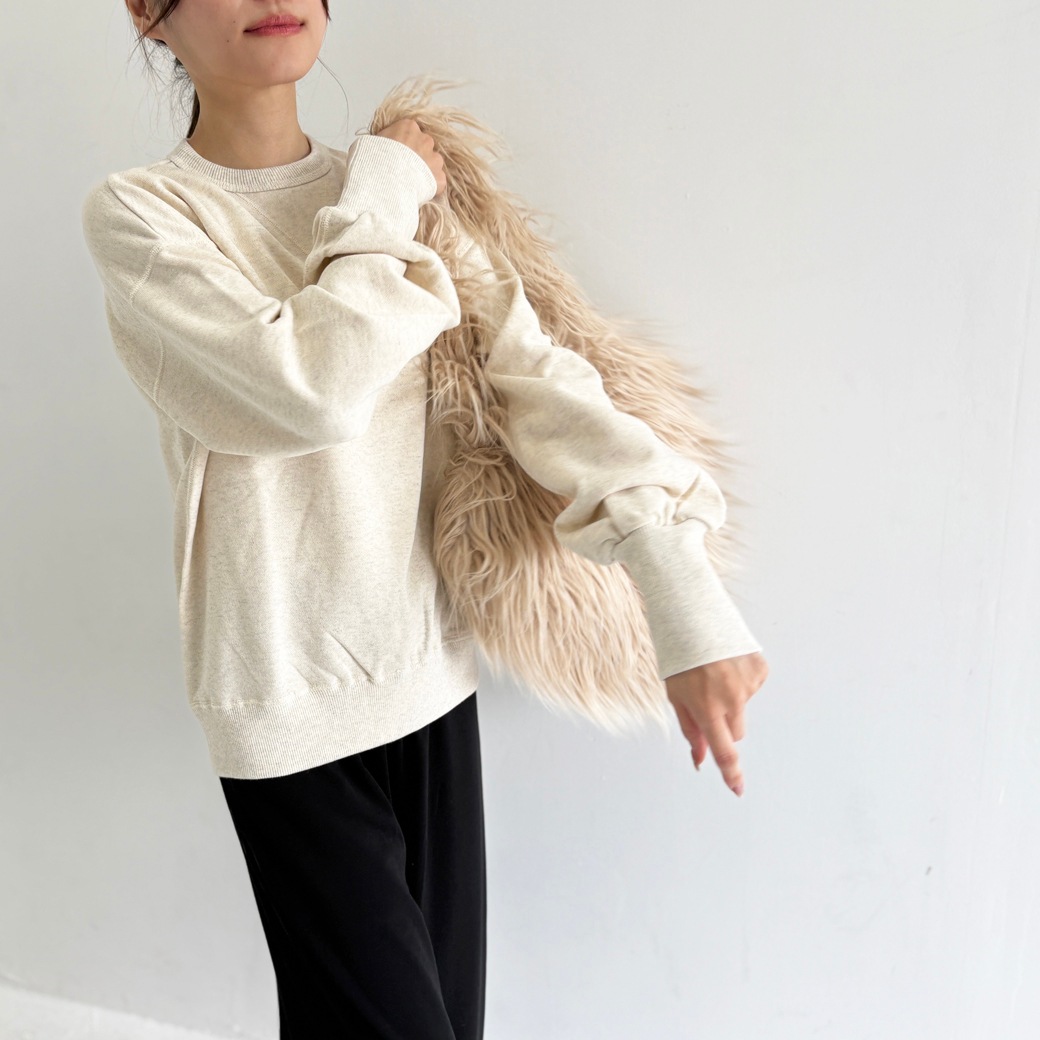 French Terry 30/10 Vガゼットトレーナー