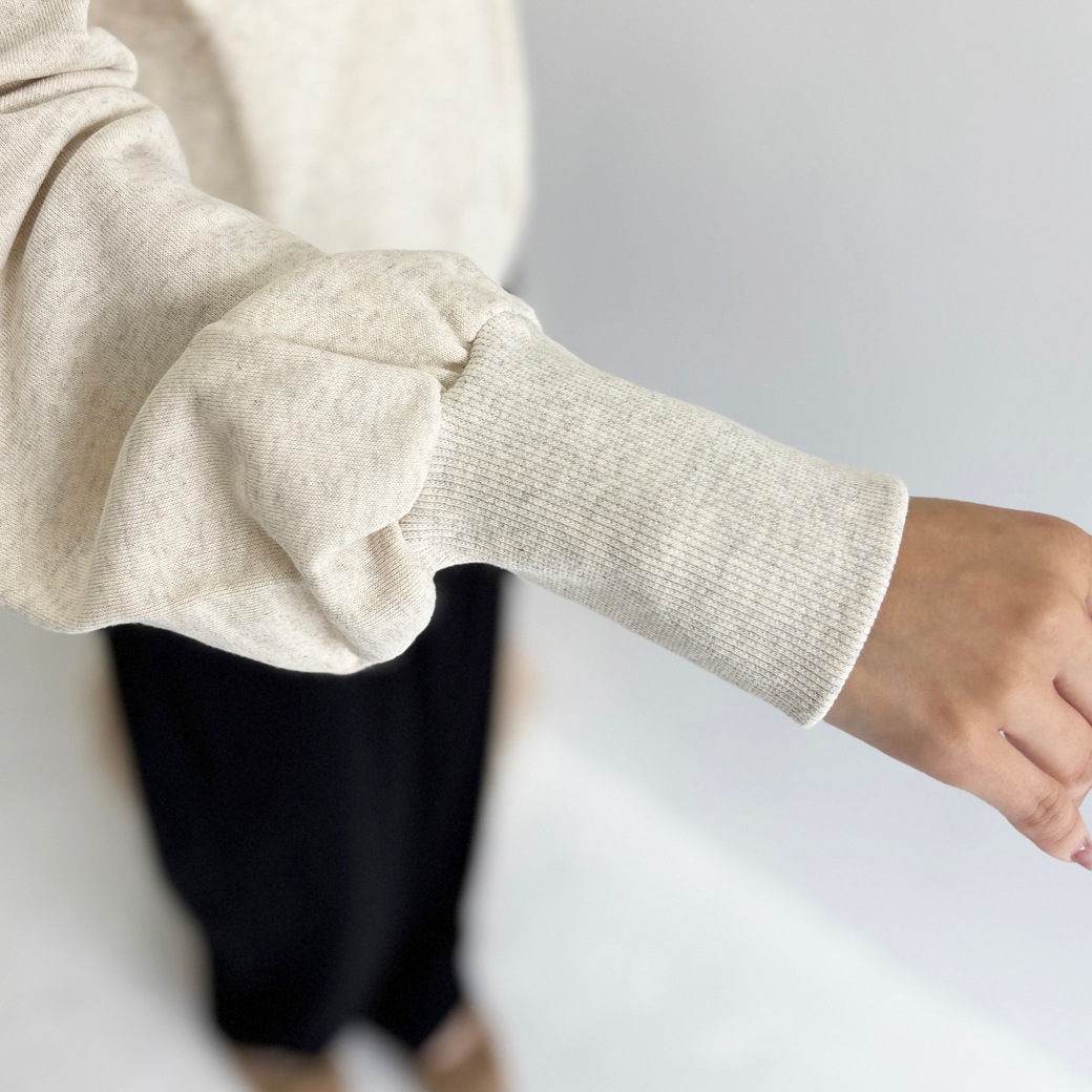 French Terry 30/10 Vガゼットトレーナー