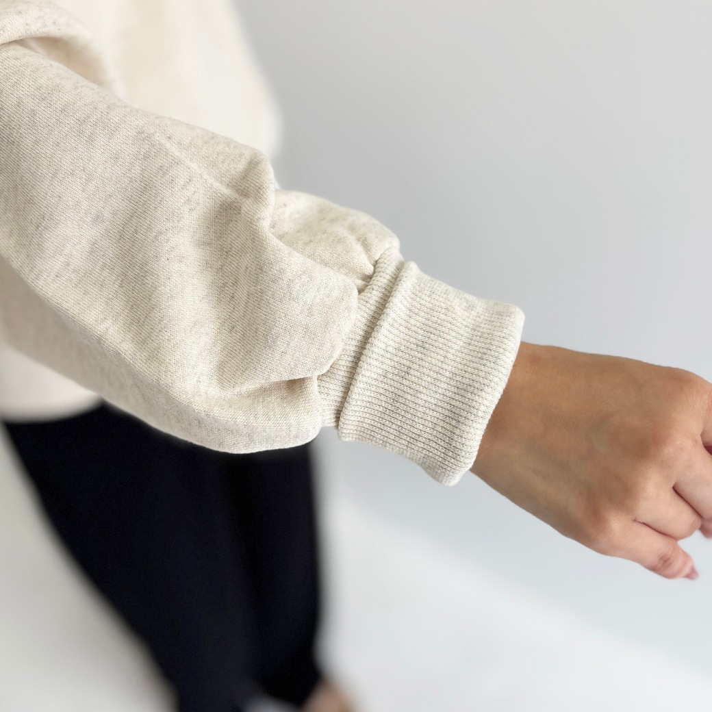 French Terry 30/10 Vガゼットトレーナー