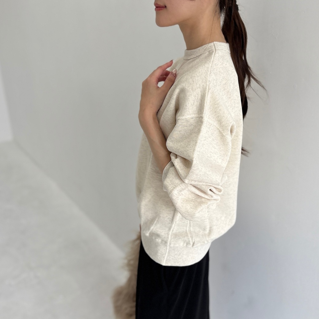 French Terry 30/10 Vガゼットトレーナー