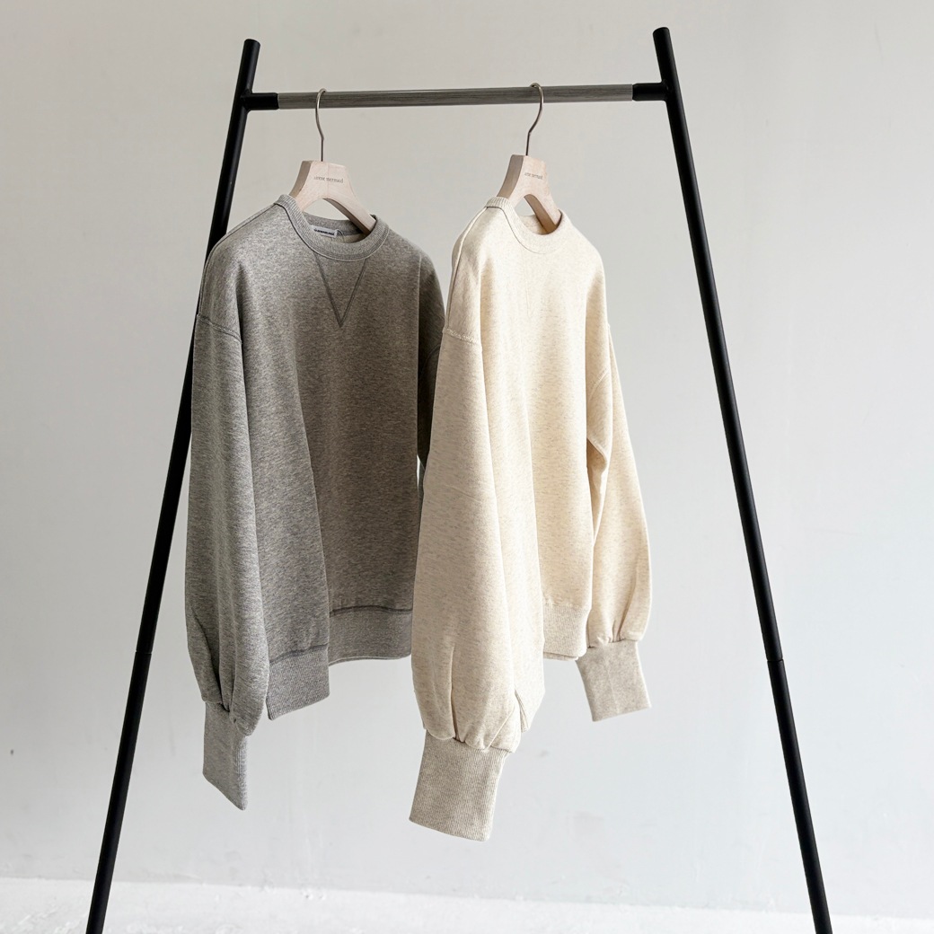 French Terry 30/10 Vガゼットトレーナー