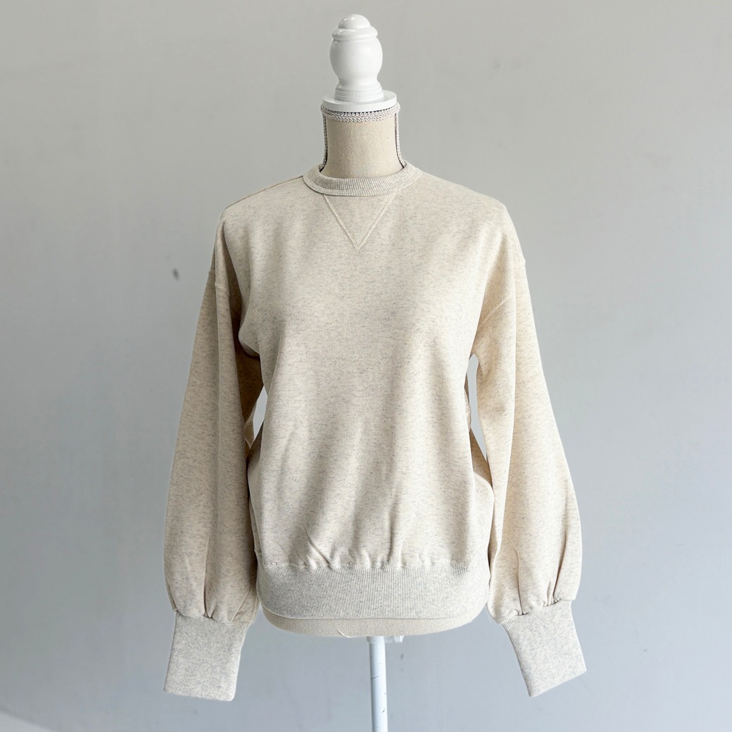 French Terry 30/10 Vガゼットトレーナー