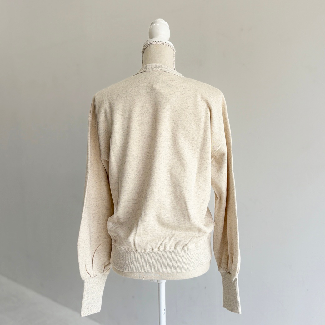 French Terry 30/10 Vガゼットトレーナー