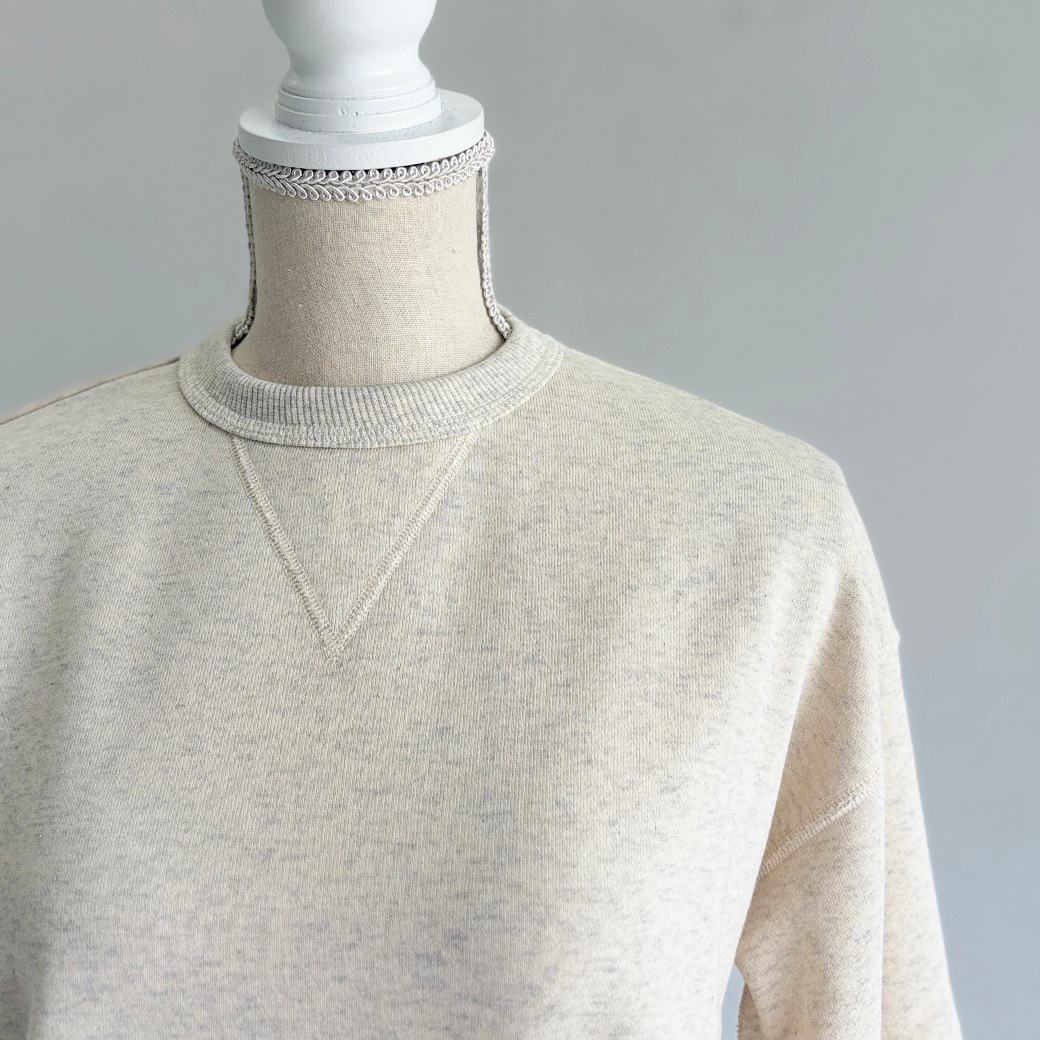 French Terry 30/10 Vガゼットトレーナー