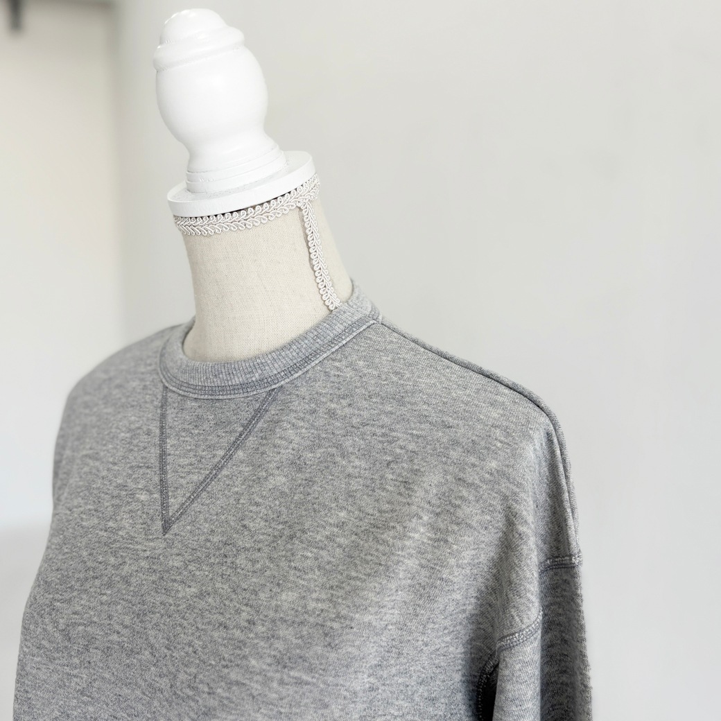 French Terry 30/10 Vガゼットトレーナー