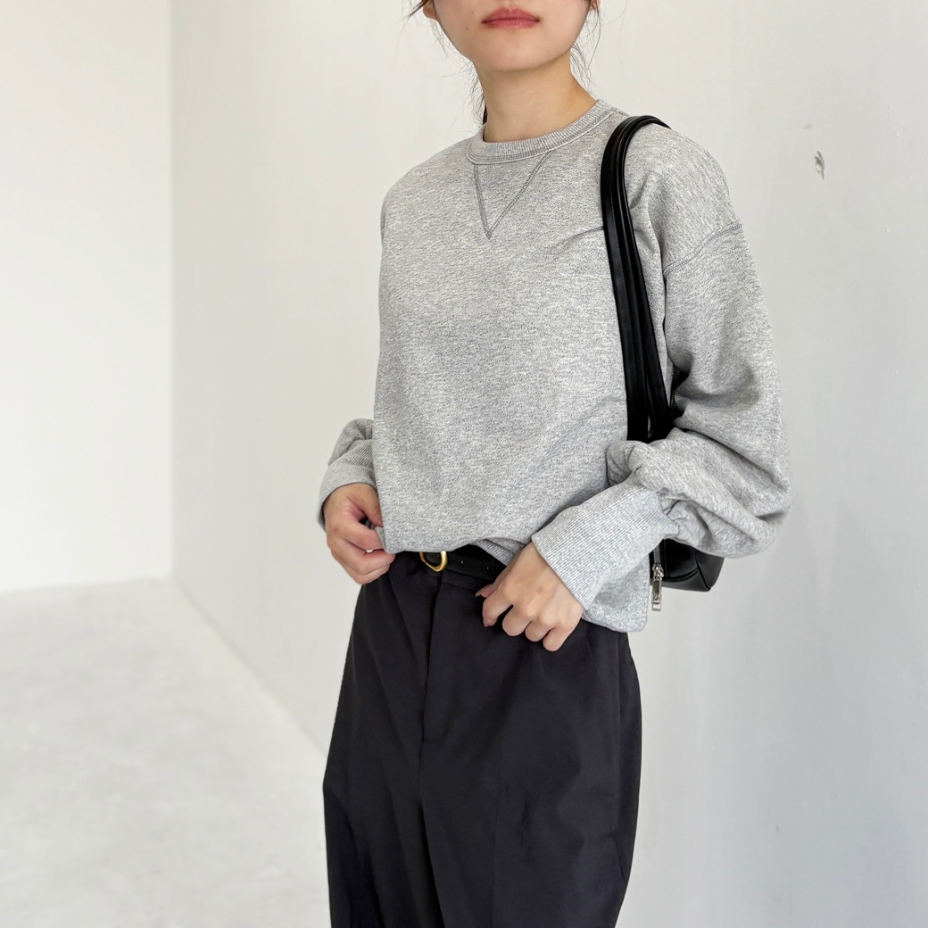 French Terry 30/10 Vガゼットトレーナー