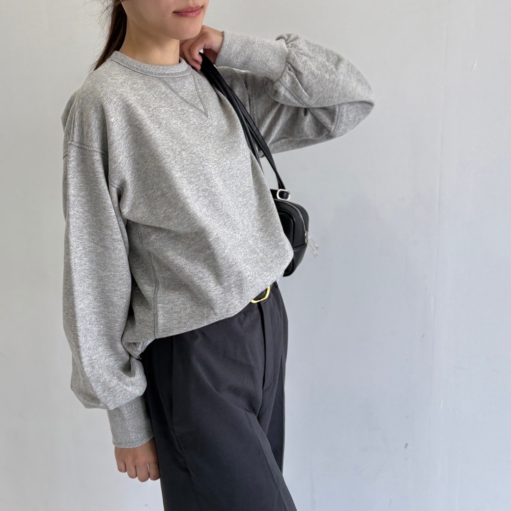 French Terry 30/10 Vガゼットトレーナー