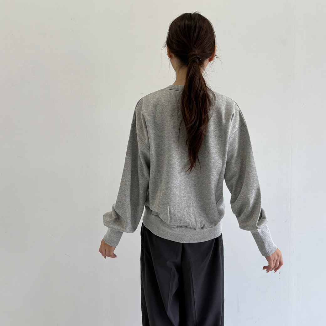 French Terry 30/10 Vガゼットトレーナー