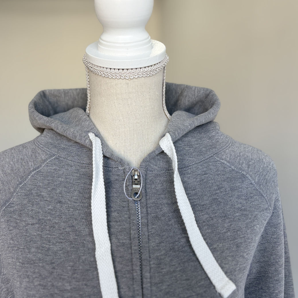 ヴィンテージ機吊り裏パイル地＿ジップアップパーカー