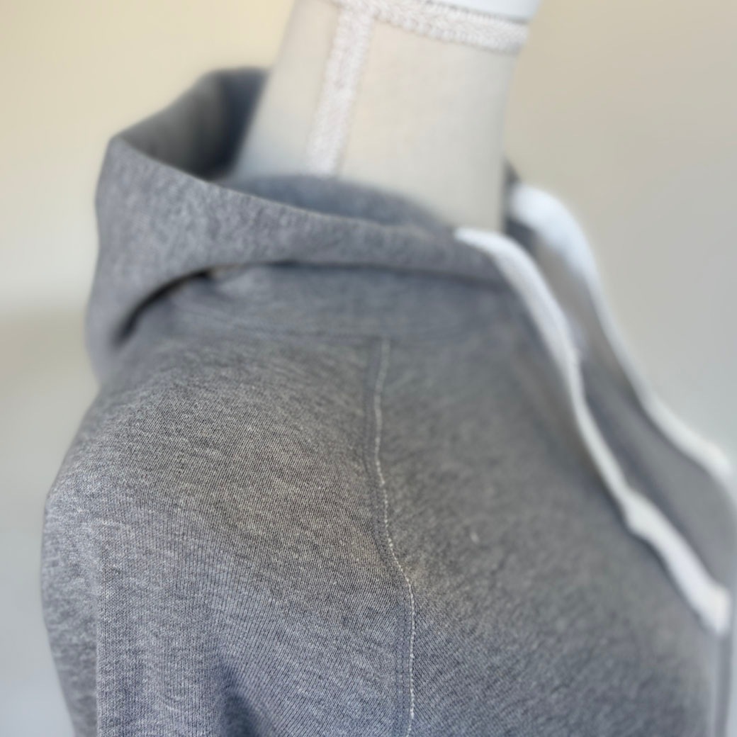 ヴィンテージ機吊り裏パイル地＿ジップアップパーカー