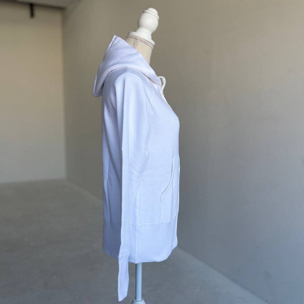 ヴィンテージ機吊り裏パイル地＿ジップアップパーカー