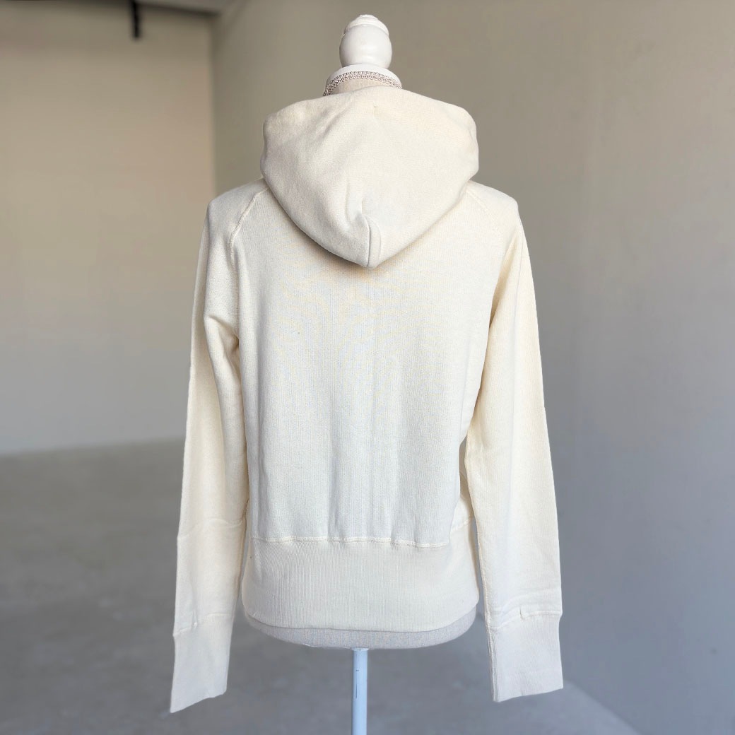 French Terry リヨセル混 ショートレングス Wジップアップパーカー