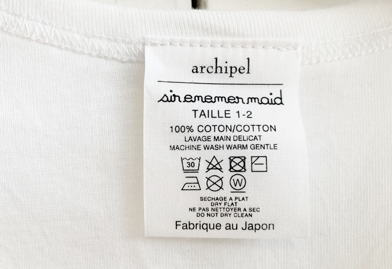 丸胴コットンフライス＿ボートネック7分袖＿Newカラー