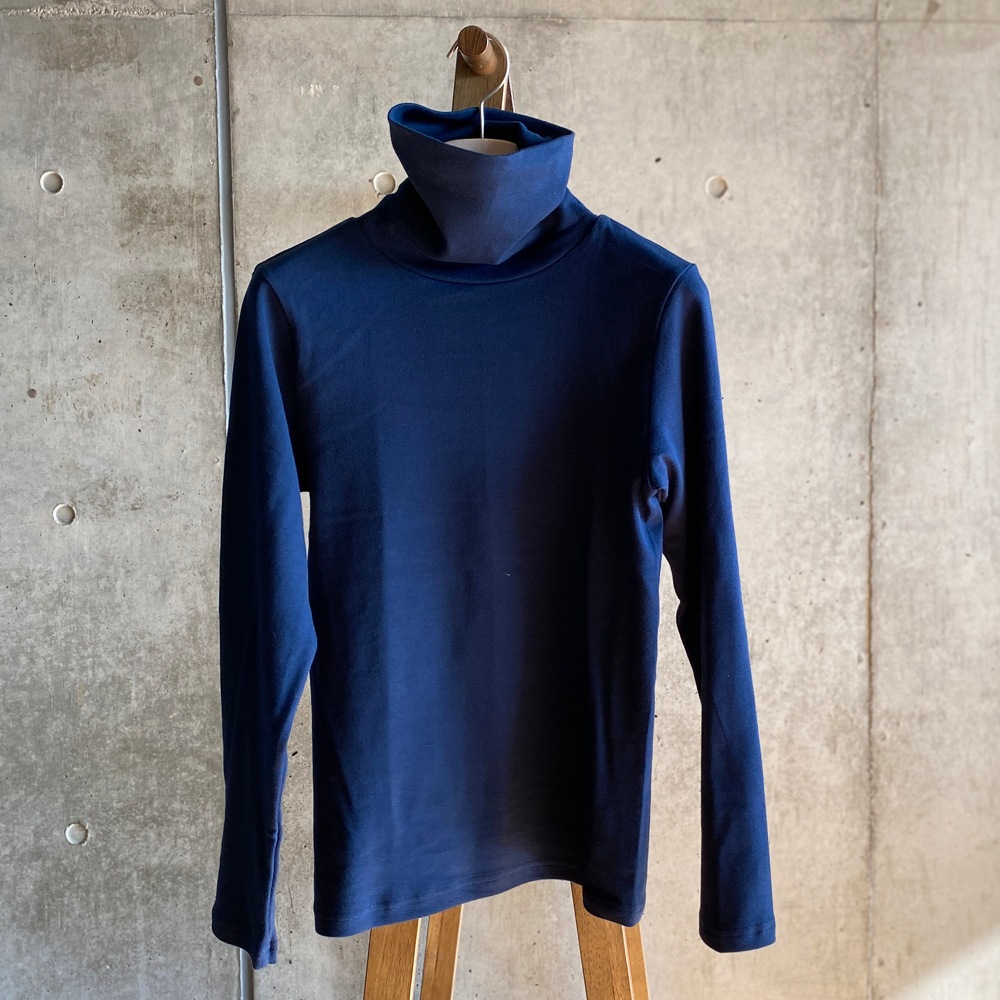 丸胴フライスタートルネック長袖