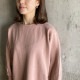 FRNCH TERRY　9分袖裏毛ワンピース