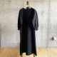 FRNCH TERRY　9分袖裏毛ワンピース