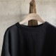 FRNCH TERRY　9分袖裏毛ワンピース