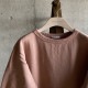 FRNCH TERRY　9分袖裏毛ワンピース