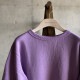 FRNCH TERRY　9分袖裏毛ワンピース